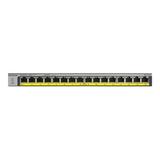 NETGEAR 16-Port Gigabit Ethernet Unmanaged PoE Switch (GS116LP) - with 16 x PoE+ @ 76W Upgradeable Desktop/Rackmount