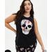 Torrid Tops | Black Camo Skull Wicking Active Tank | Color: Black | Size: Various