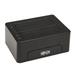 Tripp Lite 2-bay 3.0 Sata Hard Drive Docking Station With Erase Function 2.5 And 3.5 In. Hdd And Ssd - Hdd Docking Station - Bays: 2 - 2.5 / 3.5 Shared - Sata 6gb/s - 3.0 - Black