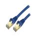 StarTech C6ASPAT5BL StarTech.com Cat6a Shielded Patch Cable - 5 ft. - Blue - Snagless RJ45 Cable - Ethernet Cord - Cat 6a Cable