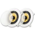 Acoustic Audio HD-6 In Ceiling 6.5 Speakers Home Theater Surround Sound Pair