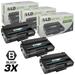 LD Remanufactured Replacements for Ricoh 406989 Set of 3 High Yield Black Laser Toner Cartridges for use in Ricoh Aficio SP 3500DN 3500N 3500SF 3510DN and 3510SF s