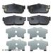 Beck Arnley 089-1447 OE Brake Pads For 91-01 Altima G20 I30 Maxima Sentra Fits select: 1995-2001 NISSAN MAXIMA 1993-2001 NISSAN ALTIMA