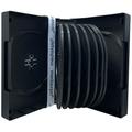 CheckOutStore 40 Black 16 Disc DVD Cases