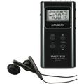 Sangean Portable AM/FM Radio Black DT180BLK