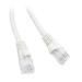 C&E 3 Pack Cat5e Ethernet Patch Cable Snagless/Molded Boot 50 Feet White CNE473555