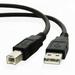 15ft USB Cable for: Canon ImageCLASS MF4350d Laser All-in-One Printer - White / Beige