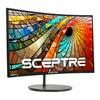 Sceptre 27 Curved 75Hz LED Monitor HDMI VGA Build-in Speakers Edge-Less Metal Black 2019 (C275W-1920RN)