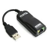 Plugable USB 2.0 to Ethernet Fast 10/100 LAN Wired Network Adapter Compatible with Chromebook Windows Linux
