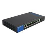 Linksys LGS108P 8-Port Business Desktop Gigabit PoE+ Switch