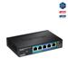 TRENDnet TPE-P521ES 5-Port Gigabit PoE+ Powered EdgeSmart Switch with PoE Pass Through(15w)