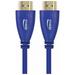 Speco Technologies HDMI Cable 3 ft. L Blue Dual SHLD HDVL3