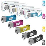 Compatible Replacements for Xerox Phaser 6500 & WorkCentre 6505 Set of 5 High Yie Toner Cartridges: 2 106R01597 Black 1 106R01594 Cyan 1 106R01595 Magenta 1 106R01596 Yellow