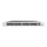 Cisco Meraki Cloud Managed MS125-48 - Switch - managed - 48 x 10/100/1000 + 4 x 10 Gigabit SFP+ - desktop wall-mountable