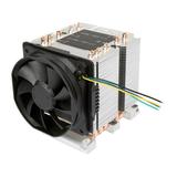 Dynatron B11 Intel Skylake Socket FCLGA3647 Narrow ILM 80x80x25mm PWM Fan Aluminum heatsink with heatpipe embedded for 3U Server up to CPU power 205 Watts