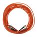 Quiktron 810-112-020 ST-ST Multi-Mode Duplex Fiber Optic Patch-Cable 6-Meter