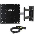 VideoSecu Full Motion TV Wall Mount for VIZIO 24-40 D39hn-D0 D39hn-E0 D40-D1 D40u-D1 E40-D0 LCD LED Tilt Swivel BGN