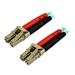 StarTech.com A50FBLCLC7 7m OM3 LC to LC Multimode Duplex Fiber Optic Patch Cable - Aqua - 50/125 - LSZH Fiber Optic Cable - 10Gb (A50FBLCLC7)