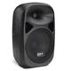 LyxPro 10 Inch PA Speaker Powered Active System with Equalizer Bluetooth Many Input Options