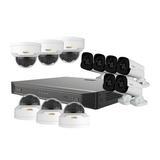 Revo America RU162MD6GB6G-4T Ultra HD 16 Channel 4TB NVR Surveillance System with 12 x 4 Megapixel Cameras