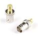 THE CIMPLE CO - Gold SMA Female to BNC Female - Male to Female Adapter RF Connector - 25 Pack