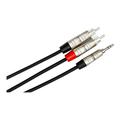 Hosa HMR-010Y-U 10 ft. 3.5 mm TRS to Dual RCA Pro Stereo Breakout Cable
