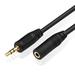 3.5mm Male to Female Stereo Audio Extension Adapter Cable Simyoung Audio Auxiliary Jack Cord for Phones Headphones Speakers Tablets PCs MP3 Players and More - 5FT