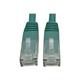 Tripp Lite 2ft Cat6 Gigabit Molded Patch Cable RJ45 M/M 550MHz 24 AWG Green 2 - Patch cable - RJ-45 (M) to RJ-45 (M) - 2 ft - UTP - CAT 6 - IEEE 802.3ab/IEEE 802.5 - molded stranded - green