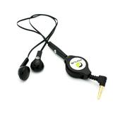 Retractable Headset Hands-free w Mic Dual Earbuds Earphones Wired Headphones 3.5mm [Black] KZZ for Samsung Galaxy Grand Prime J1 J3 Emerge J7 Perx V (2017) Kids Tab 3 7.0 Mega 2 Note 10.1 2