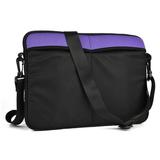 KroO 13.3-Inch Messenger Style Neoprene Bag Case with Front and Rear Pockets Includes Removable Shoulder Carrying Strap