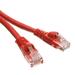 eDragon Cat5e Ethernet Patch Cable Snagless/Molded Boot 25 Feet Red Pack of 5