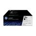 HP 78A 2-pack Black Original LaserJet Toner Cartridges Per cartridge: 2 100