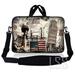 LSS 17-17.3 inch Neoprene Laptop Sleeve Bag Carrying Case with Handle and Adjustable Shoulder Strap - Wonders of World Design