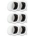 Acoustic Audio R191 In Ceiling / In Wall Speaker 3 Pair Pack 2 Way Home Theater Flush Mount