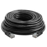 50 FT Feet 50Ft 50 Feet CAT6 CAT 6 RJ45 Ethernet Network LAN Patch Cable Cord For connects Computer to printer router switch box PS3 PS4 Xbox 360 Xbox One - Black New