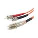 Belkin Fiber Optic Multimode Duplex Fiber Patch Network Cable LC / ST MMF 62.5/125 Male to Male 2 Meters 6.56 Feet (F2F202L0-02M)