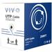 VIVO Blue 250ft bulk Cat5e LAN Ethernet Cable / Wire UTP Pull Box 250 ft Cat-5e