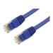 IEC M60466-01 RJ45 4Pr Cat 6 Patch Cord with Molded Snag Free Strain Relief BLUE 1