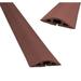 Electriduct 25 ft. D-2 Rubber Duct Cord Cover & Electriduct Rubber Cable Protector Brown