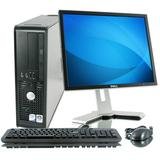 Used: Optiplex GX620 Small Form Factor - 80GB HDD 4GB Ram DVD-Rom 17 LCD Monitor Windows XP Professional