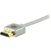 GE 8ft Premium HDMI Cable with Ethernet Gold-plated connectors White 33510