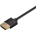 Monoprice 4 ft Ultra Slim HDMI Cable - Black High Speed HDMI Cable