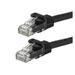 Monoprice FLEXboot Series Cat6 24AWG UTP Ethernet Network Patch Cable 10ft Black - 10 ft Category 6 Network Cable for Network Device - First End: 1 x RJ-45 Network - Male - Second End: 1 x RJ-45 N...