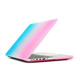 Mosiso MacBook Case Pro 15 inch with Retina Display (No CD-ROM Drive) Ultra Slim Soft-Touch Plastic See Through Hard Shell Snap On Cover for Retina 15.4 (Model: A1398) Rainbow-1