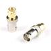 THE CIMPLE CO - Gold SMA Male to BNC Female - Male to Female Adapter RF Connector - 4 Pack