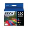 EPSON 220 DURABrite Ultra Ink Standard Capacity Black & Color Cartridge Combo Pack (T220120-BCS) Works with WorkForce WF-2630 WF-2650 WF-2660 WF-2750 WF-2760 Expression XP-320 XP-420 XP-424