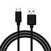 Fast Charging 3 ft USB-C Type-C Data Sync Charger Charging Cable for Pixel 5 4a 5G 4a 4 XL 4 3a XL 3a 3 XL 3 2 XL XL Pixel Nexus 6 (Black)
