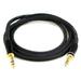 Monoprice Premier Series 1/4 Inch (TRS) Male to Male Cable Cord - 6 Feet- Black