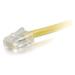 C2G 04178 Cat6 Non-Booted Unshielded (UTP) Network Patch Cable Yellow (10 Feet/3.04 Meters)