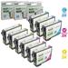 Remanufactured Epson T200XL Replacement Cartridges - set of 9 High Yield Cartridges: Includes 3 Cyan T200XL220 3 Magenta T200XL320 and 3 Yellow T200XL420